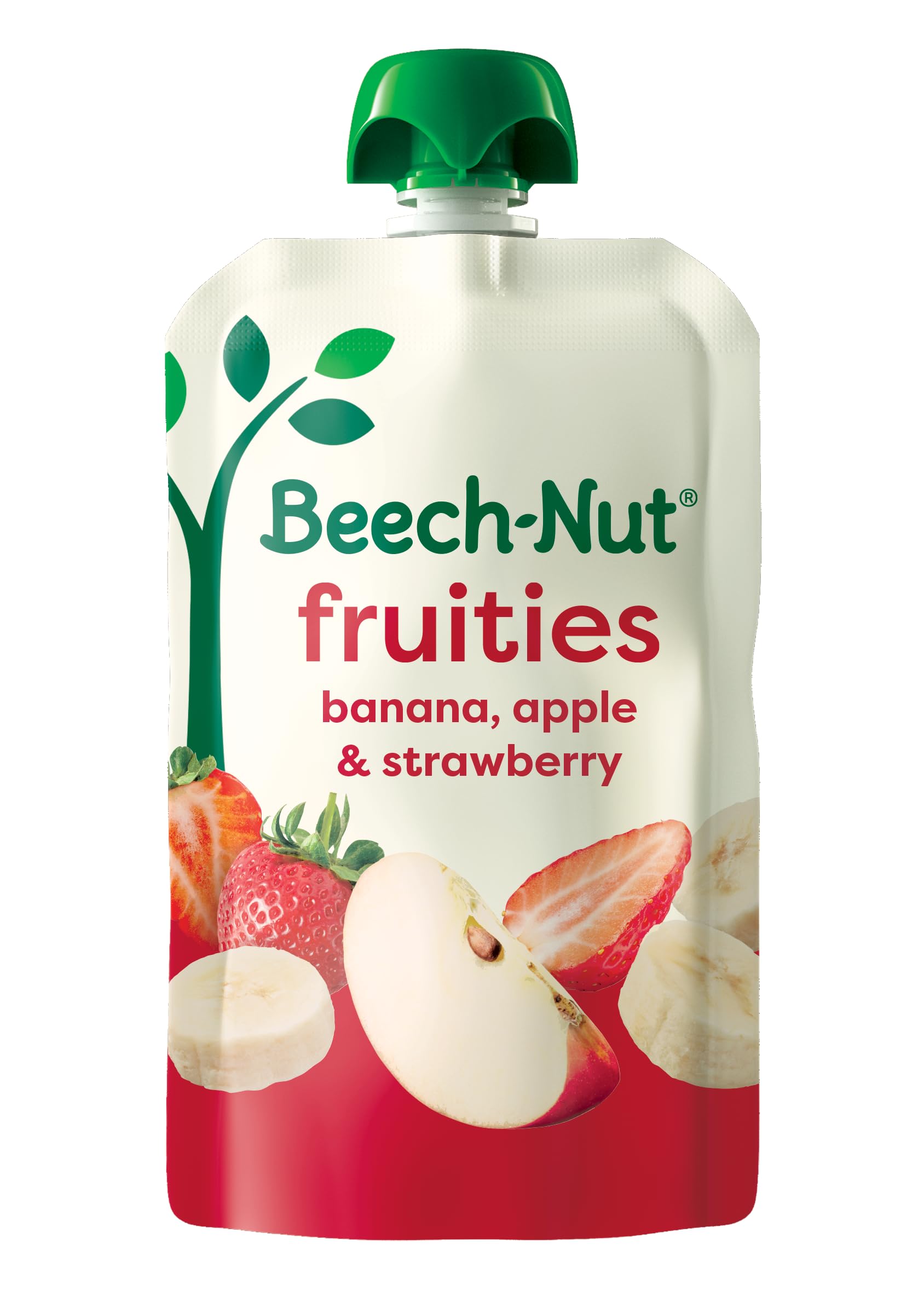 Amazon.com: Beech-Nut Baby Food Pouches, Banana Apple Strawberry